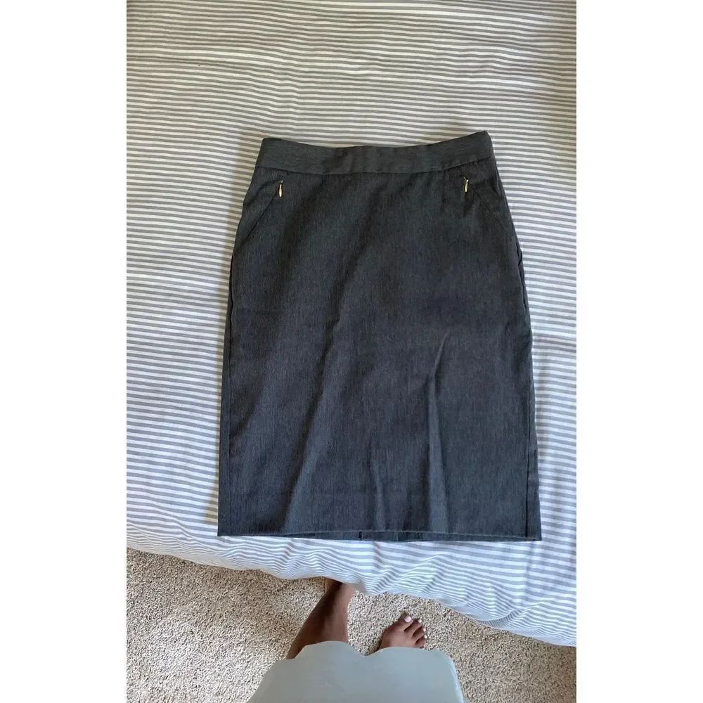 The Limited Grey Suiting Work Pencil Ski